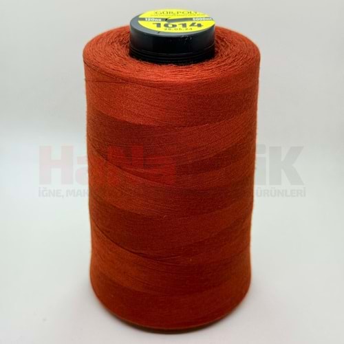 Gür-Poly (G1014) Renkli 120NO Dikiş İpliği 5000MT.