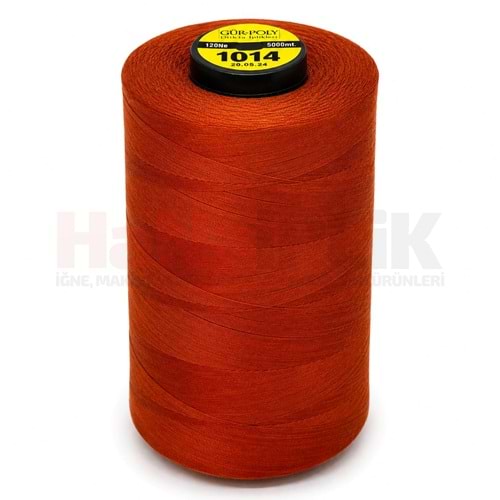 Gür-Poly (G1014) Renkli 120NO Dikiş İpliği 5000MT.