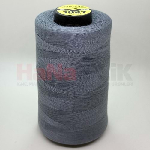 Gür-Poly (G1087) Renkli 120NO Dikiş İpliği 5000MT.