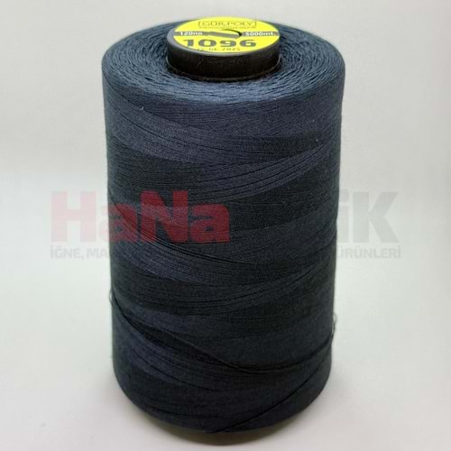 Gür-Poly (G1096) Renkli 120NO Dikiş İpliği 5000MT.