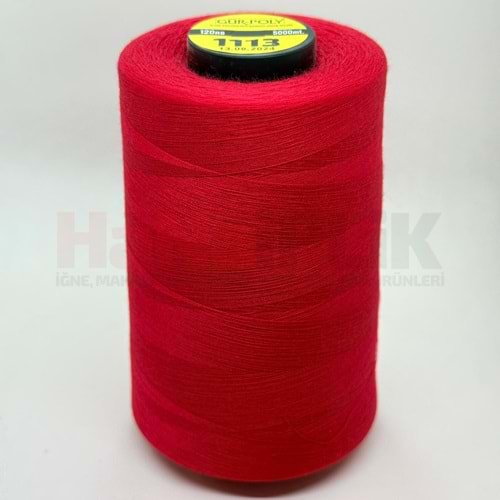 Gür-Poly (G1113) Renkli 120NO Dikiş İpliği 5000MT.