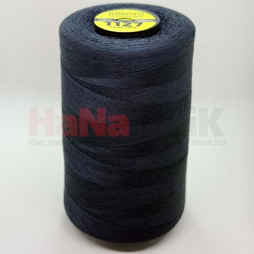 Gür-Poly (G1127) Renkli 120NO Dikiş İpliği 5000MT.