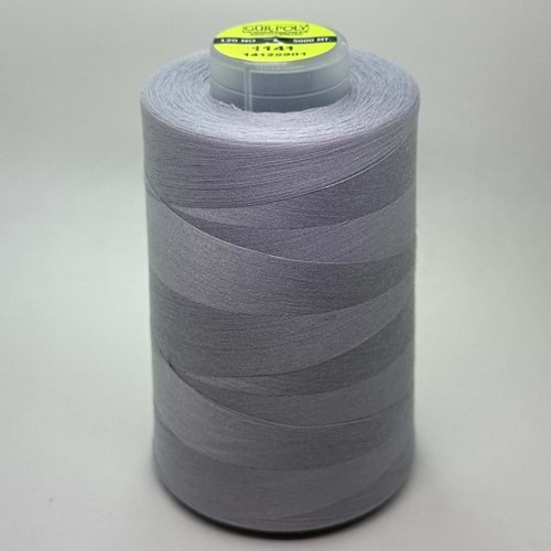 Gür-Poly (G1141*) Renkli 120NO Dikiş İpliği 5000MT.