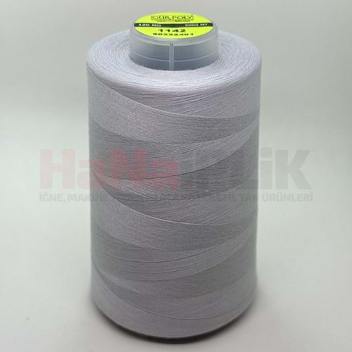 Gür-Poly (G1142*) Renkli 120NO Dikiş İpliği 5000MT.