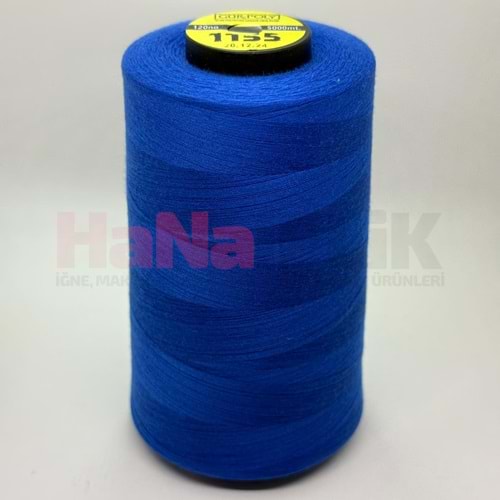 Gür-Poly (G1155) Renkli 120NO Dikiş İpliği 5000MT.