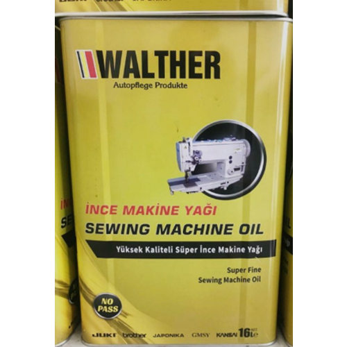 Walther Sarı Makina Yağı 16Lt.