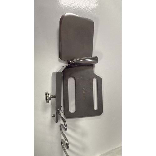 Lastik Ayarlı Düz Makina İkiye Katlama 20mm