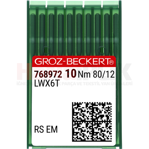 Etek Baskı İğnesi / LWX6T 80/12 (RS EM) (768972)