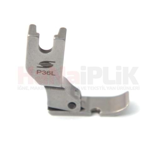 Düz Makine Ters Geniş Fermuar Ayak (7mm) / P36L