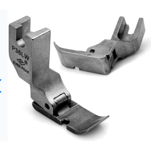 Düz Makina Fermuar Ayak Geniş (10mm) / P36LW