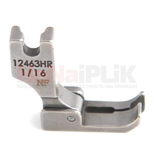 Düz Makine Yürüyen İğne Sabit Çima Ayak / P811-NF (12463HR-NF 1/16)