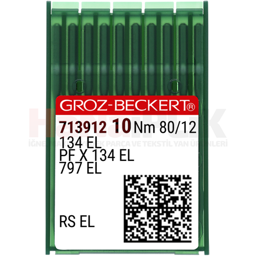 Punto Makinesi Gizli Dikiş İğnesi / 134 EL/797 EL/PFX134 EL 80/12 (RS EL) (713912)