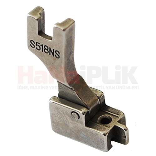 Düz Makine Gizli Fermuar Ayak Dar Tırnaklı / S518NS/DAYU