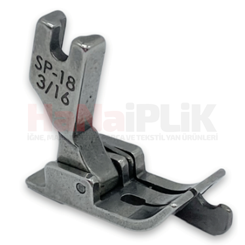 Düz Makine Çimalı Gazi Ayak Sağ (4.8mm) / SP18 3/16