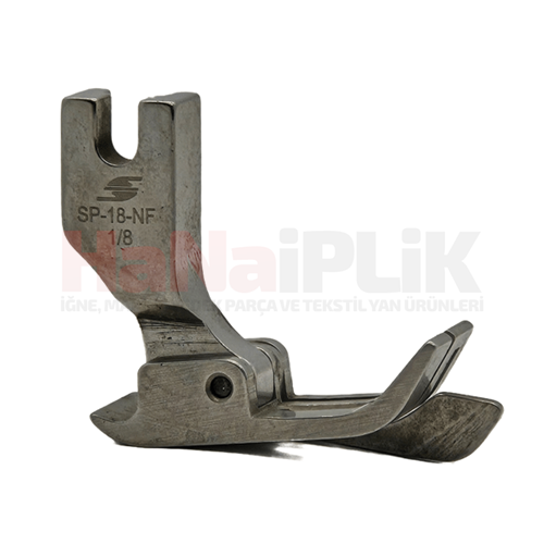 Düz Makine Yürüyen İğne Siperli Çima Ayak 3.2mm / SP18-NF 1/8