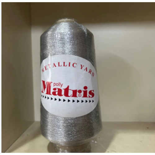 Matris Sim İplik Gümüş 250 Gr