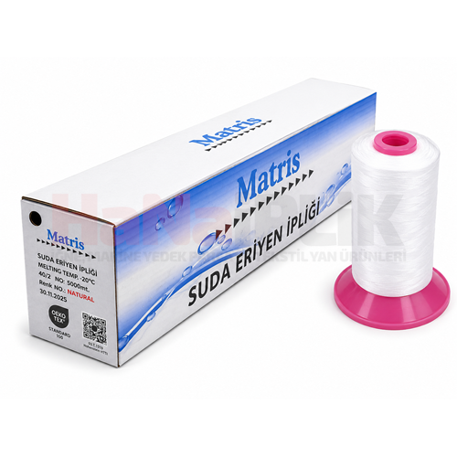 Matris Suda Eriyen Dikiş İpliği 20 Derece 5000MT.