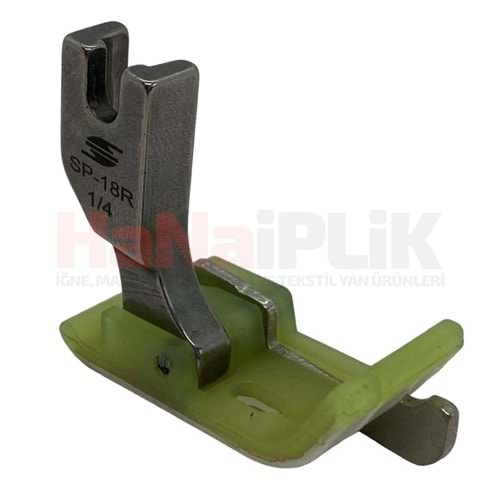 Düz Makina Çımalı Plastik Teflon Ayak Sağ (6.4mm) / TSP18 1/4