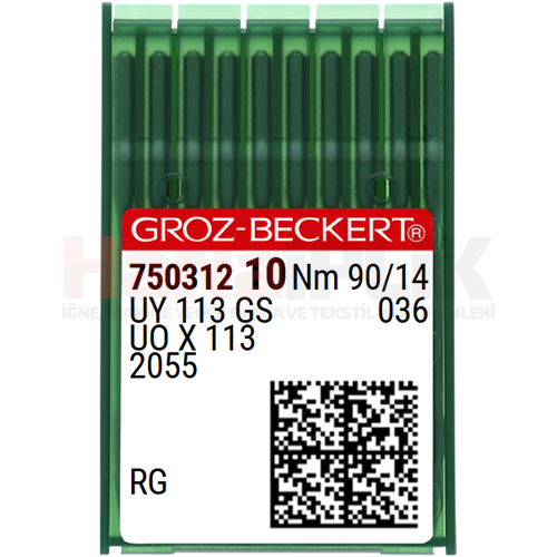 Kısa Lastik Dikiş İğnesi / UY 113 GS/2055/UOX113 90/14 (RG) (750312)