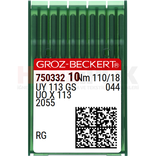 Kısa Lastik Dikiş İğnesi / UY 113 GS/2055/UOX113 110/18 (RG) (750332)