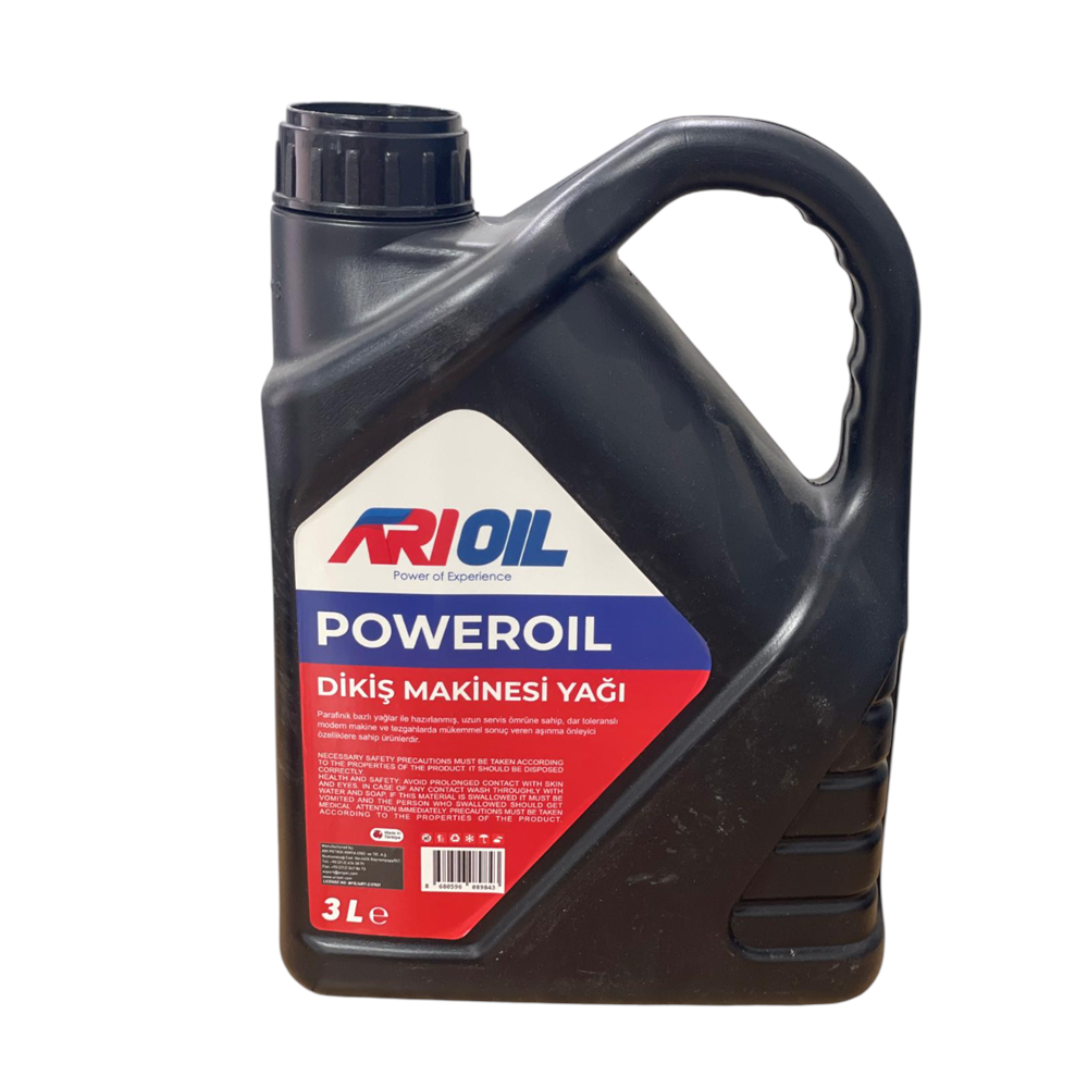 Arı Oil Dikiş Makine Yağı (Sarı) 3LT.