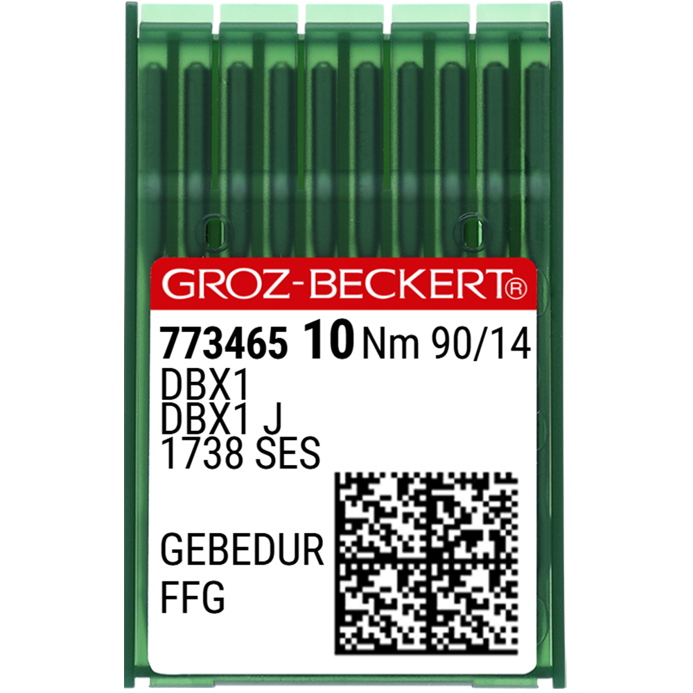 Düz Makine İnce Dip (GEBEDUR Yanmaz) Dikiş İğnesi / DBX1 (GEBEDUR) 90/14 (FFG/SES) (773465)
