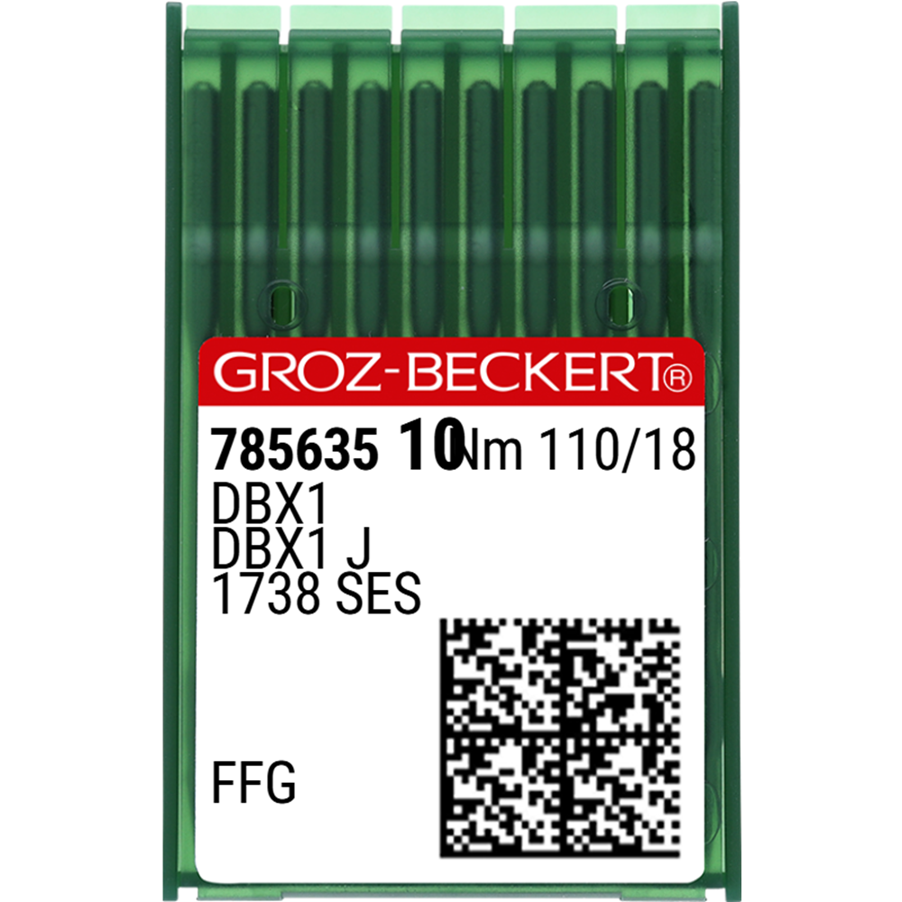 Düz Makine İnce Dip (GEBEDUR Yanmaz) Dikiş İğnesi / DBX1 (GEBEDUR) 110/18 (FFG/SES) (785635)