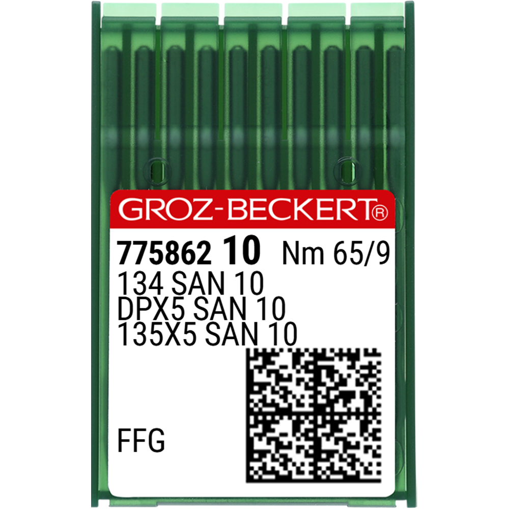 Düz Makine Kalın Dip (SAN10 Bilye Uçlu) Dikiş İğnesi / DPX5 (SAN10) 65/9 (FFG/SES) (775862)