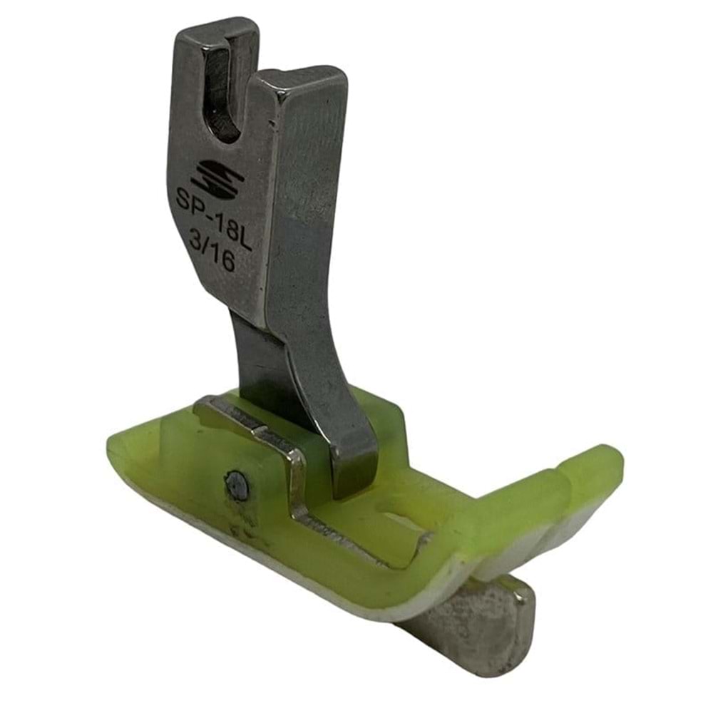 Düz Makina Çımalı Plastik Teflon Ters Ayak Sol (4.8mm) / TSP18L 3/16